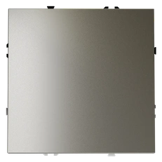 Изображение Выключатель с самовозвратом встраиваемый VOLTUM S70 одноклавишный 10А, (шелк)